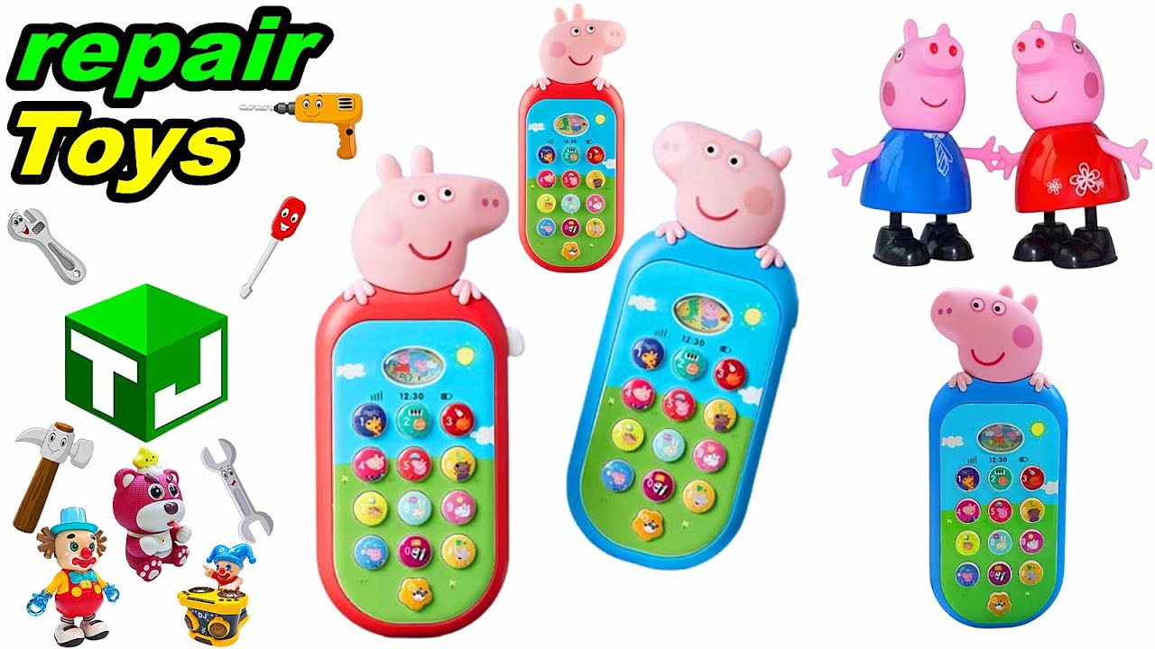 Rare ElectricToy Restoration 【Cute Peppa Pig Voice Machine Repair】