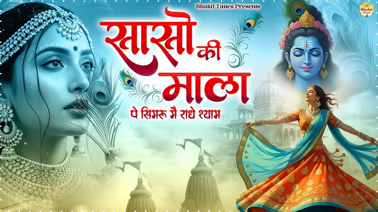 🌺 Sanso Ki Mala Pe Simru Main Radhe Shyam - सांसो की माला - Shree Krishna Bhajan 2025 | 4k Video