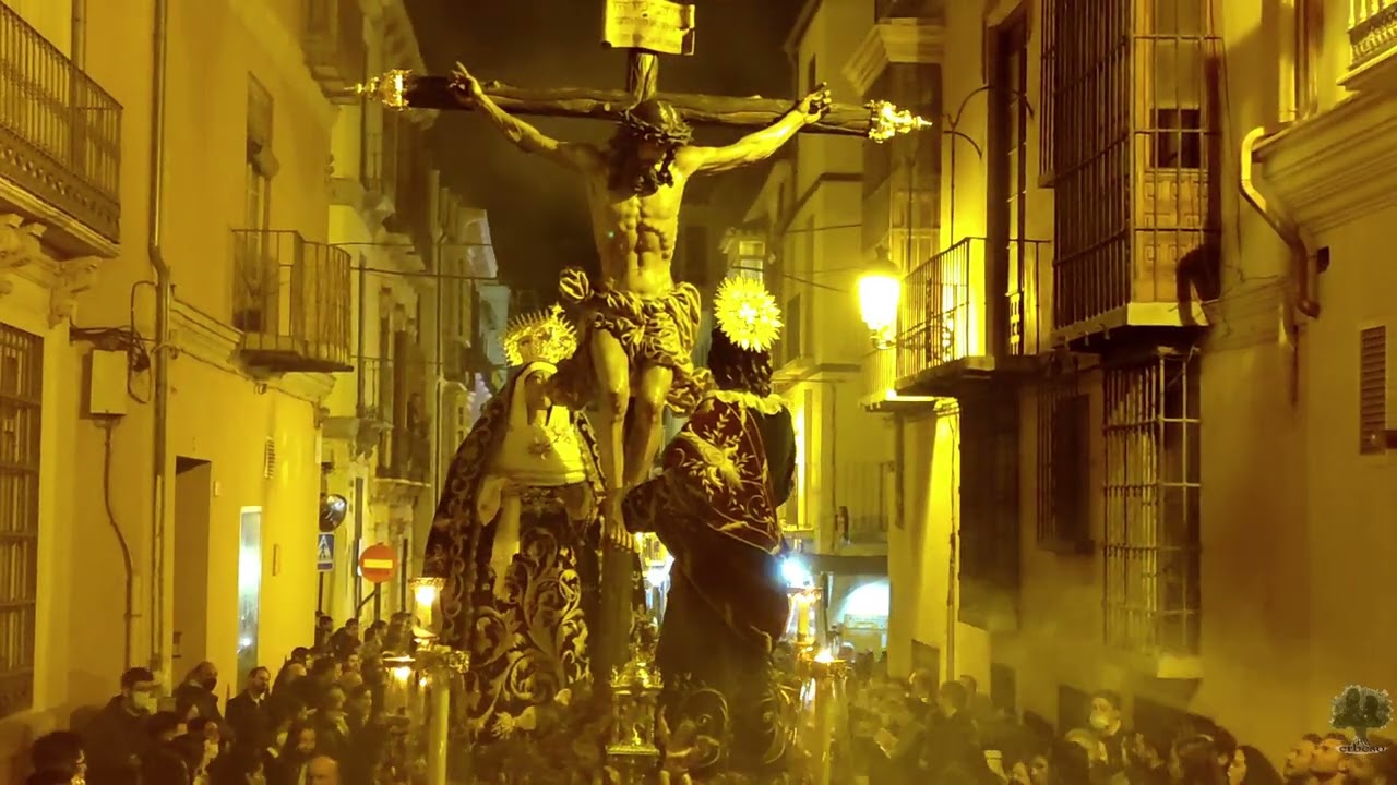 Cristo de las Penas (Salesianos) por Montaño - Vía Crucis Extraordinario de Málaga