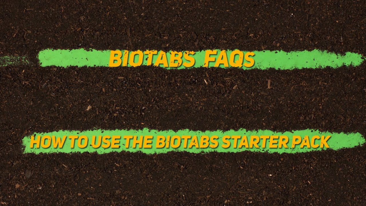 How to use the BioTabs Starter Pack! | BioTabs FAQs