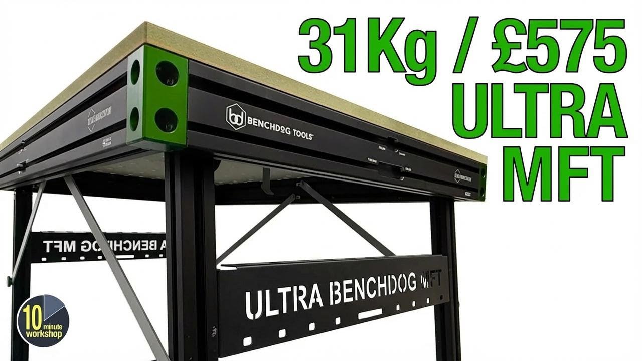 Primeira bancada Ultra MFT da Benchdogs: veja como ficou