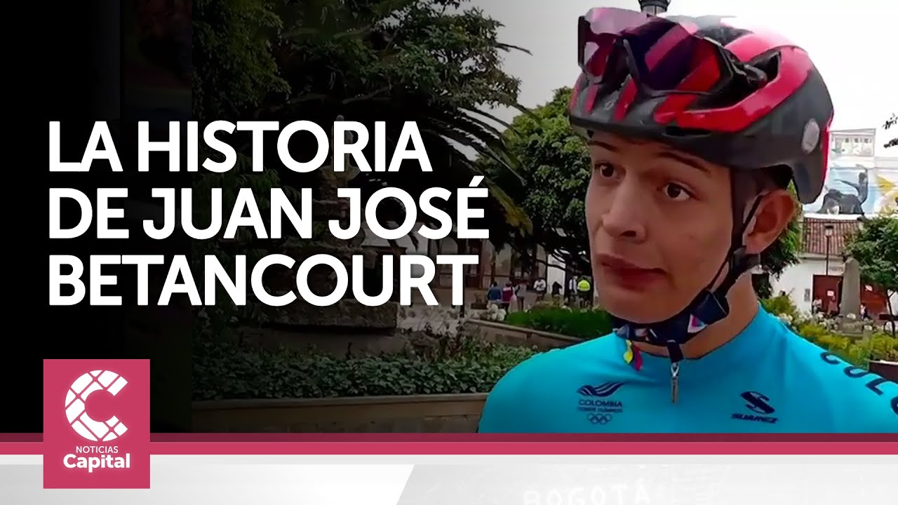 El campeón nacional de ciclismo paralímpico, Juan José Betancourt,