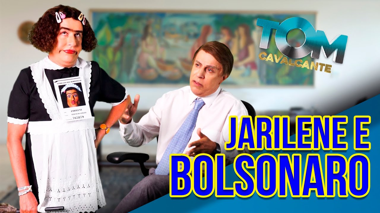 Jarilene e Bolsonaro