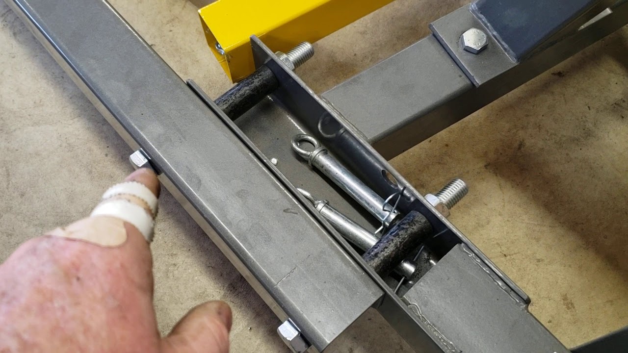 Harbor Freight 2 Ton Engine Hoist Mod