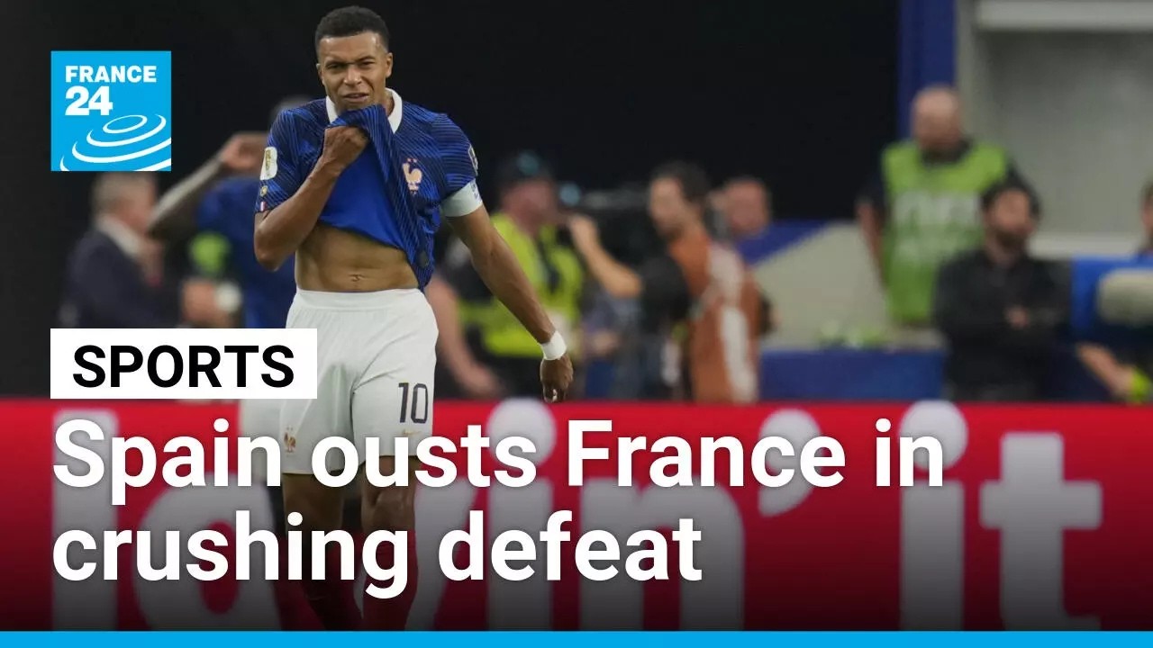 World Cup: French dreams crushed as Spain dominates in semi-final &bull; FRANCE 24 English