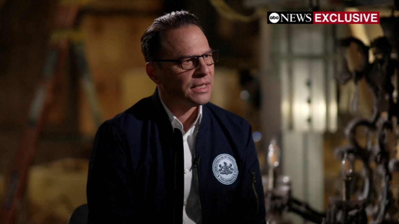 Pennsylvania Gov. Josh Shapiro gives sit-down interview from residence after arson attack