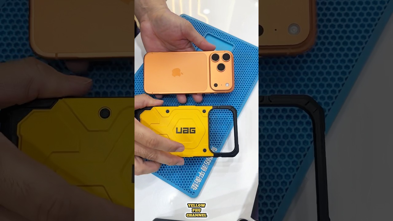 Combo Perfect For iPhone 17 Pro Max - UAG Case Pathfinder & Anti-Reflection Tempered Glass #shorts