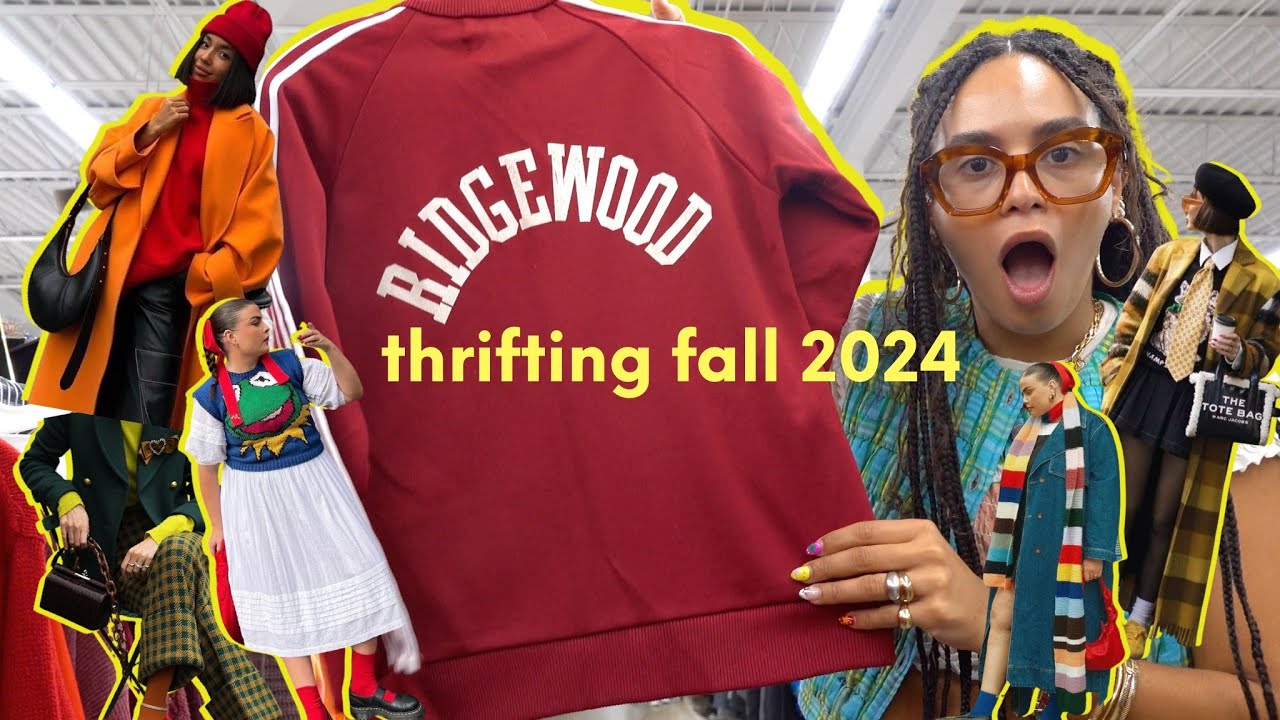 thrifting fall and NYFW 2024