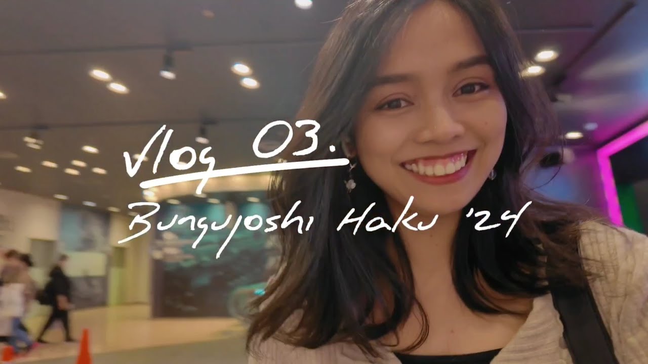 Life in Japan Vlog | BunguJoshi Haku in Osaka 2024 (文具女子博in 大阪）- buying Stationery, Unboxing my haul