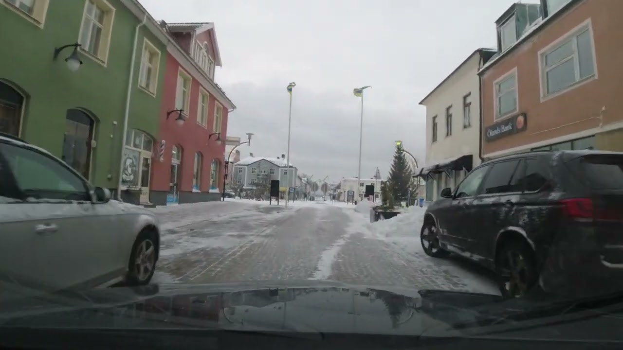 Snöstorm Öland 250111