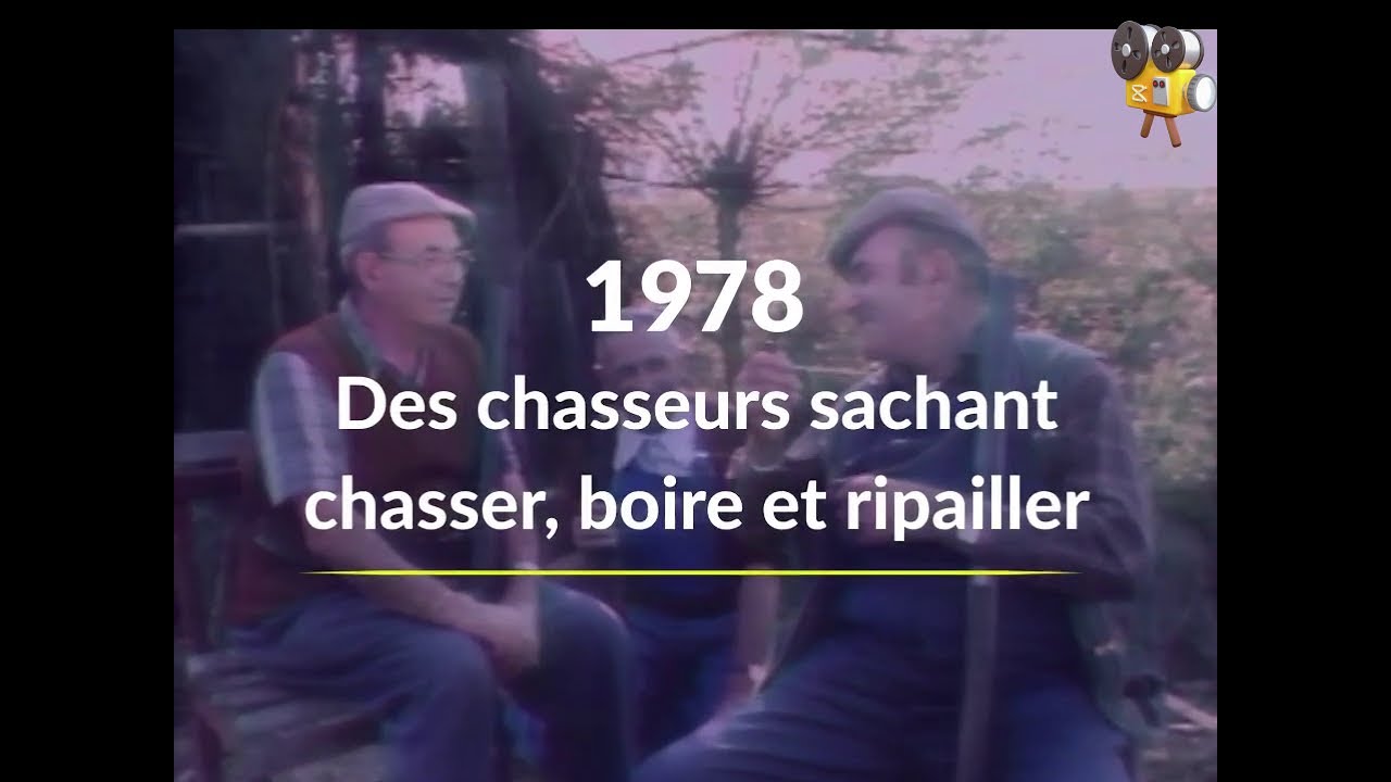 Chasse &agrave; la grive dans le sud de la France (vieux reportage 1978)😍😍