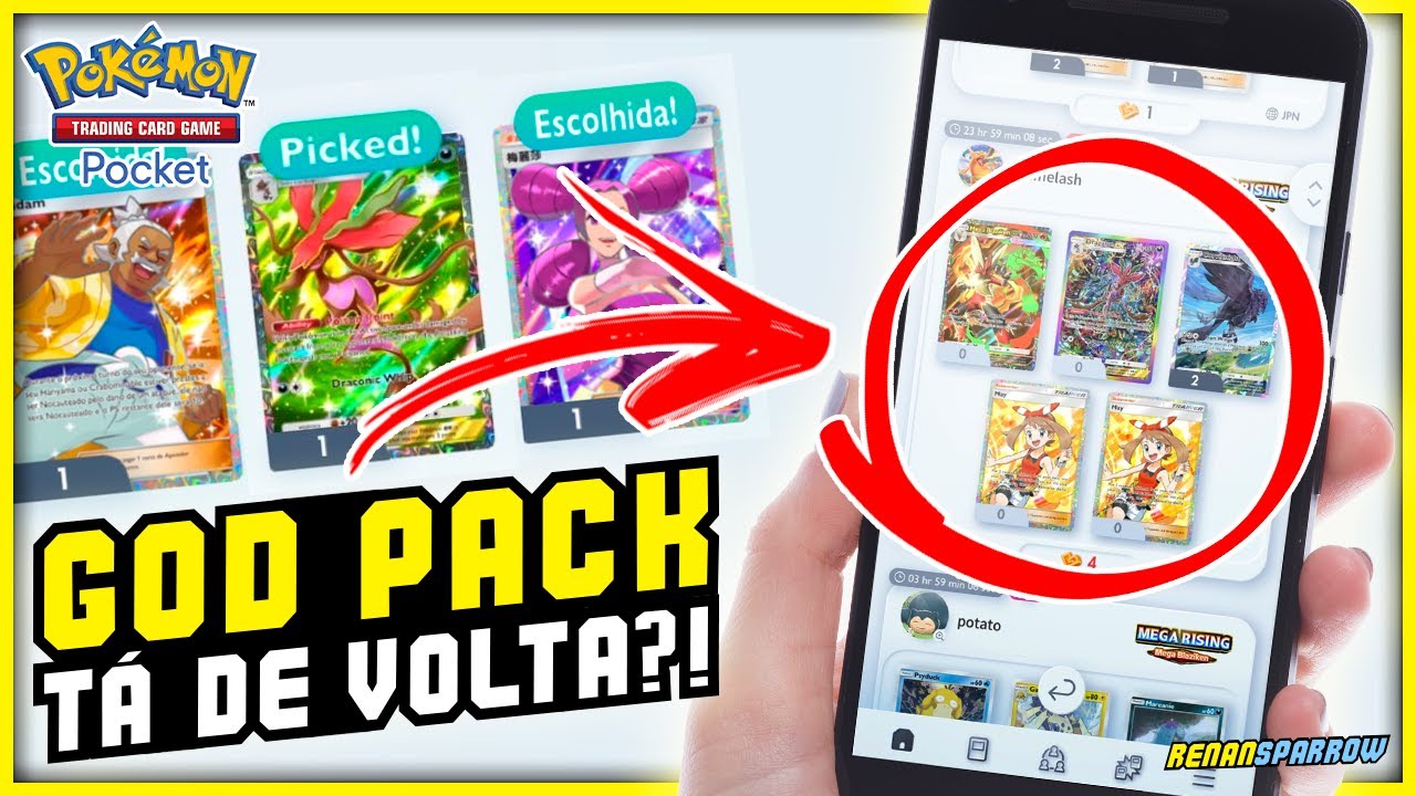 GARANTA CARTAS 2 ESTRELAS nas ESCOLHAS MISTERIOSAS! || Pok&eacute;mon TCG Pocket #374