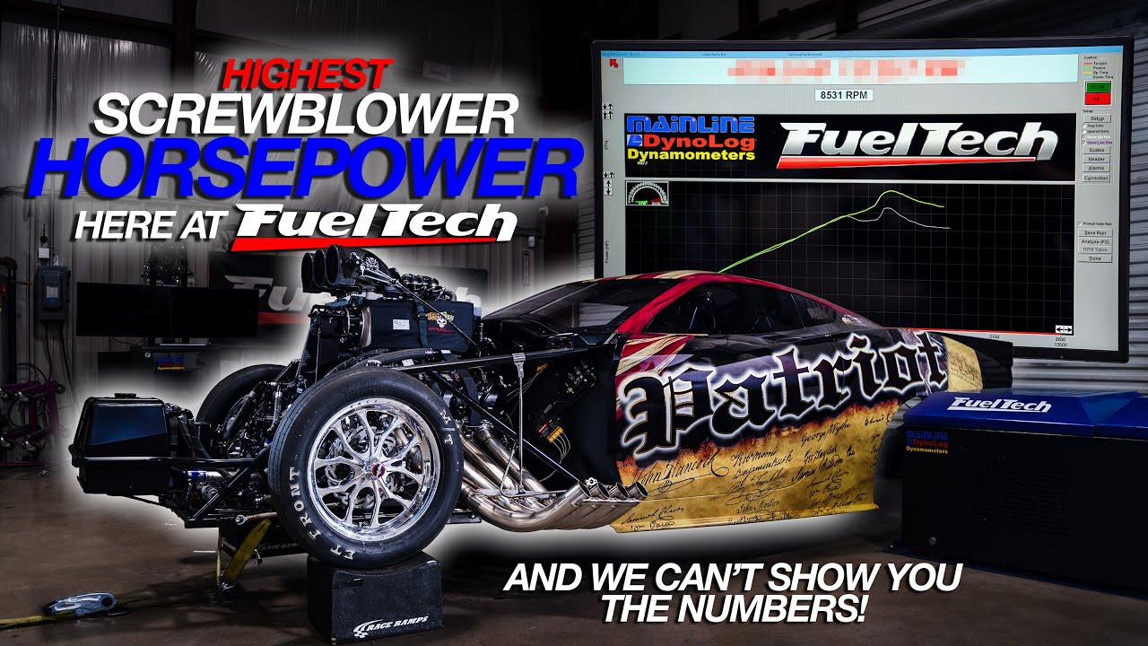 Screw-Blown C7 Corvette ProMod Sets a FuelTech Hub Dyno Record!