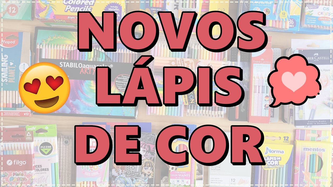Novos Lápis de Cor - Setembro/2025