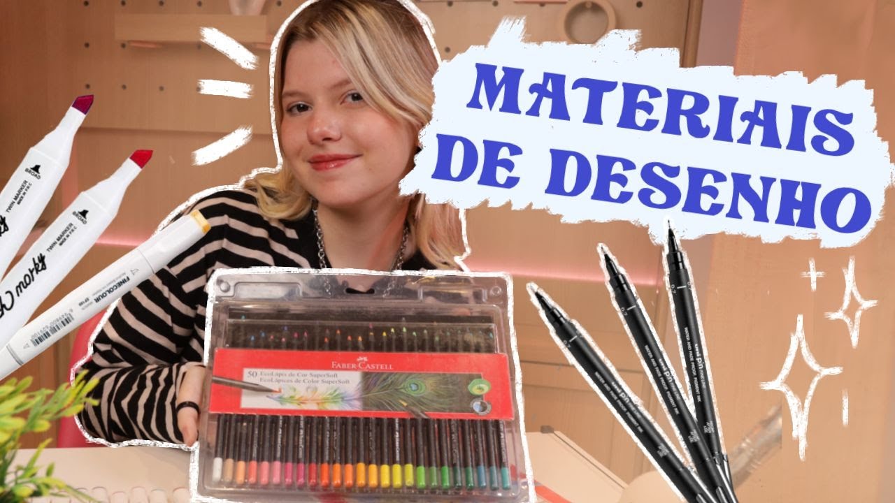 MATERIAIS DE DESENHO ESSENCIAIS