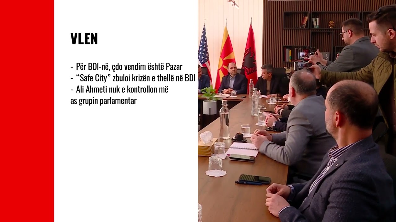 “SAFE CITY” VMRO DPMNE e VLEN akuzojnë opozitën, VLEN: Jeta nuk negociohet