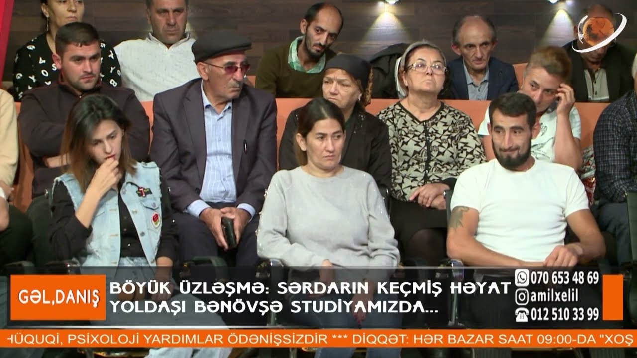 Sərdarın qayınanası studiyaya gəldi - Gəl, Danış