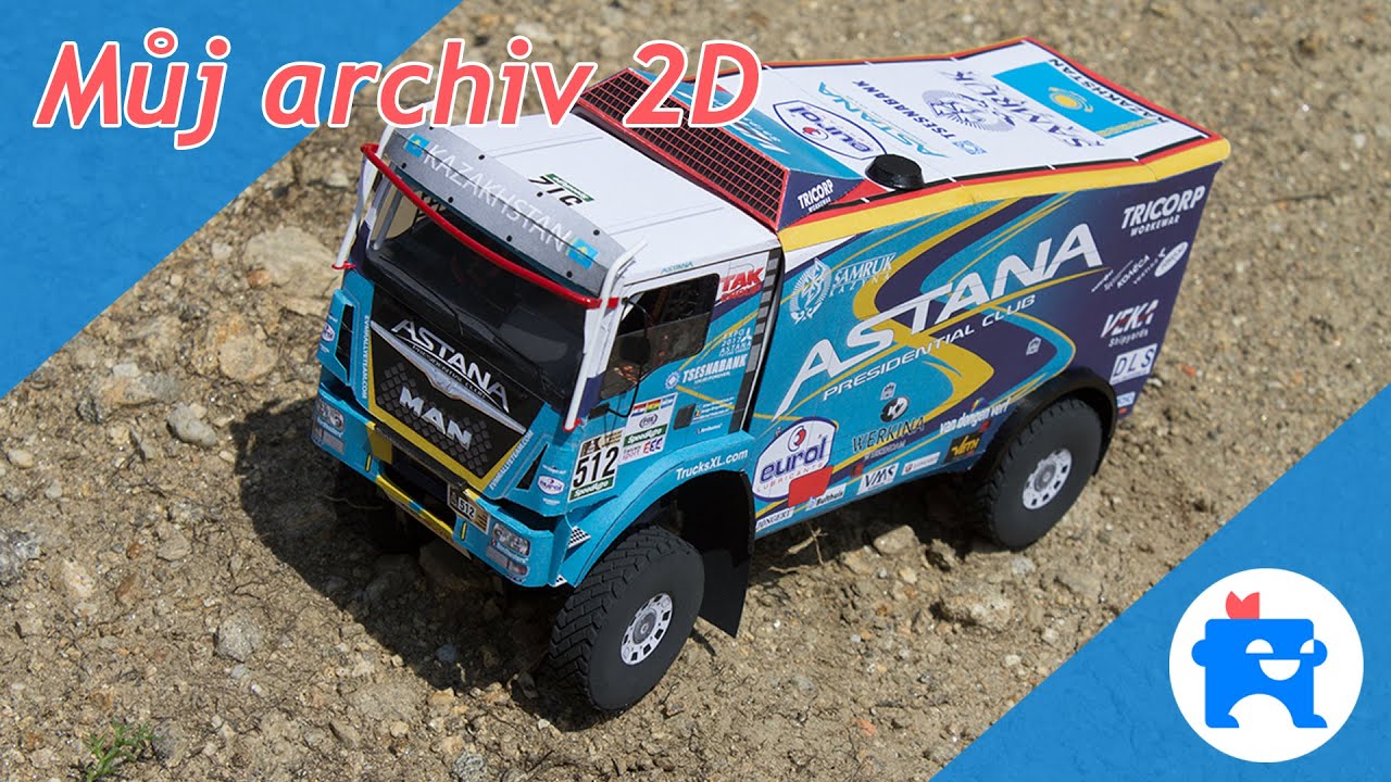 ✂ SPIDA MODELS - modely Dakarek a tahač Tatra | můj 2D archiv 📂 představení vydavatelů 4. díl