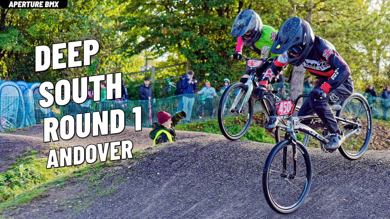 Raindover! // Deep South BMX Series 2022/23 Round 1 // Andover // UK BMX Racing