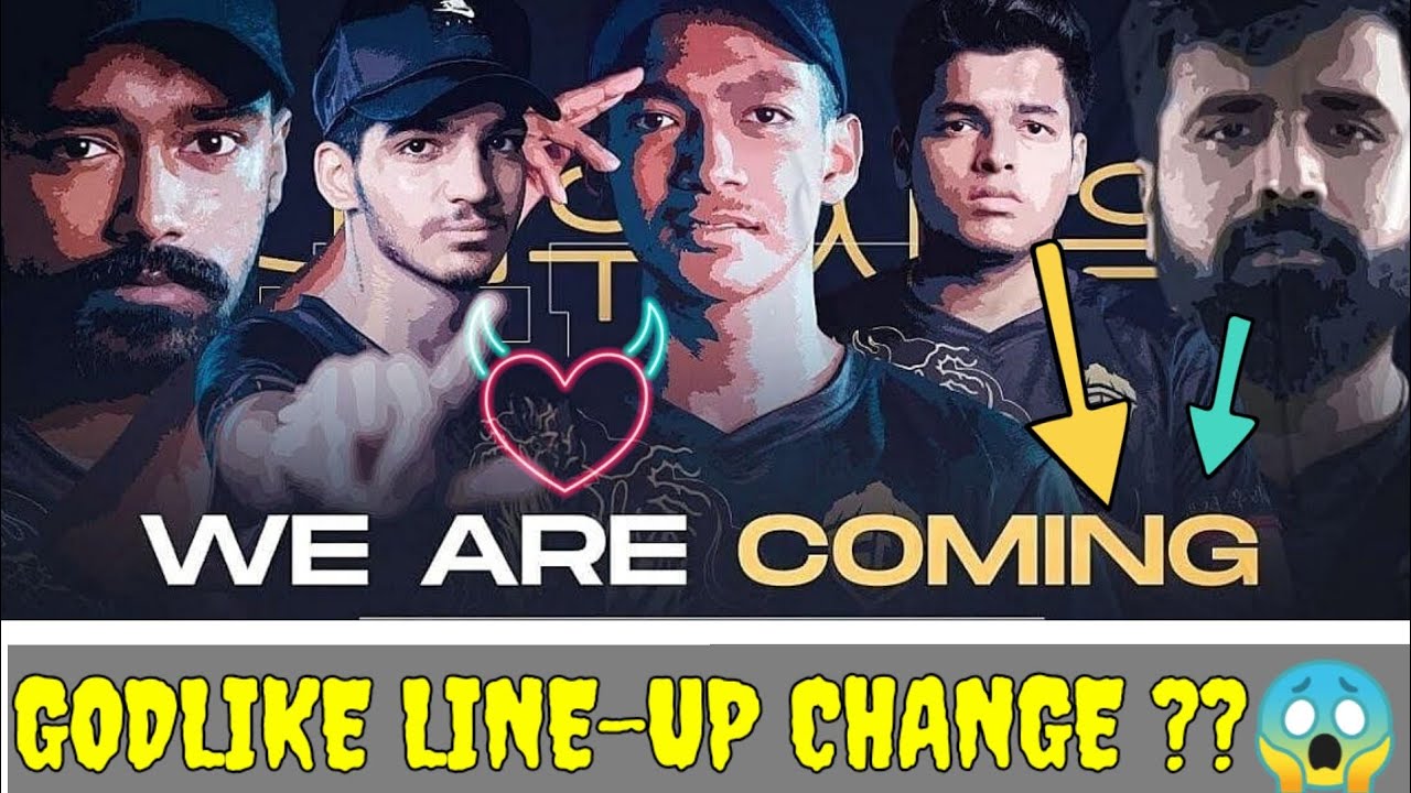 Godlike New Lineup | GodLike Lineup Change | Godlike new bootcamp 🇮🇳