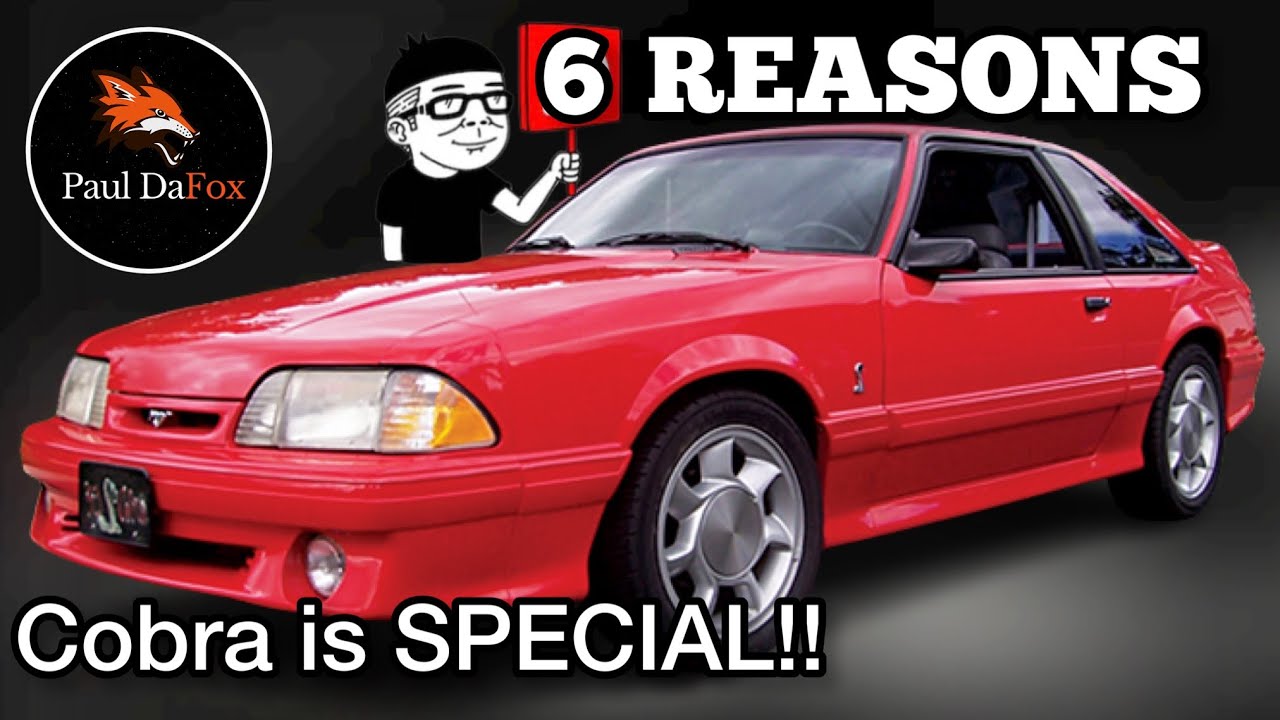 🚨TOP 6 REASONS Why 1993 Ford Mustang Cobra SVT is SPECIAL!! 🐍