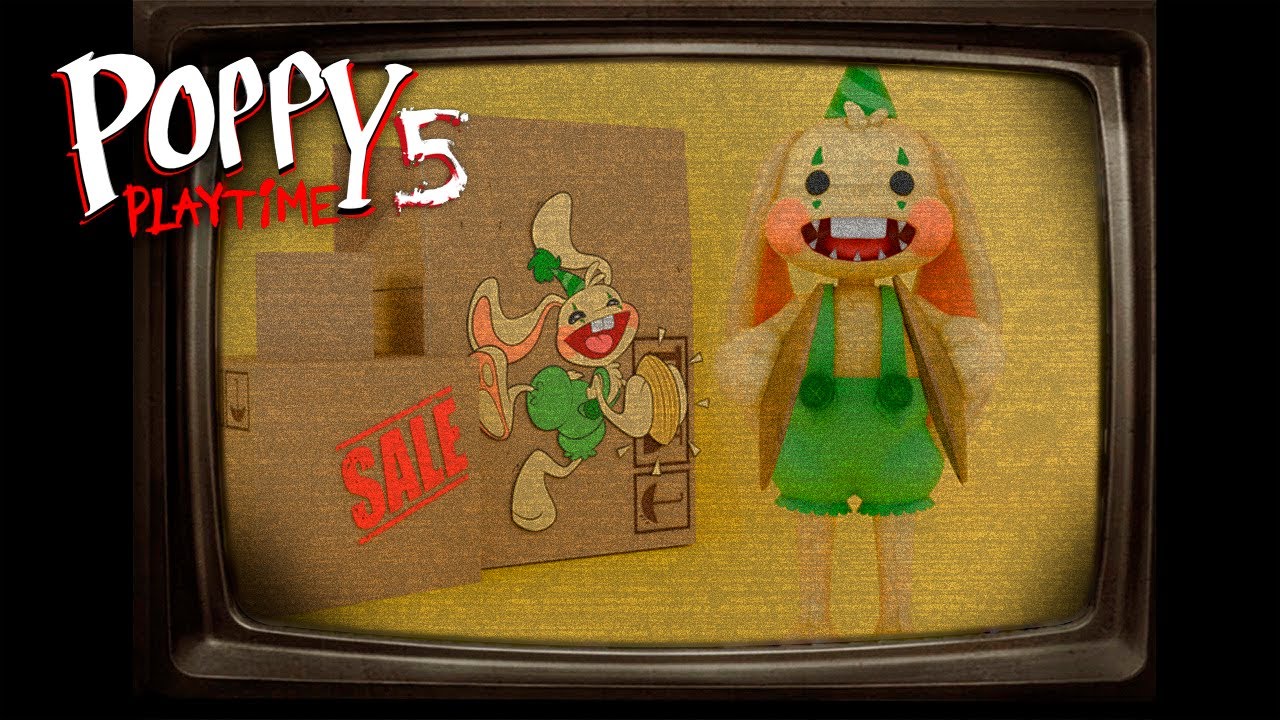 NEW Bunzo Bunny  Jingle & Song VHS Commercial (Poppy Playtime: Chapter 5)