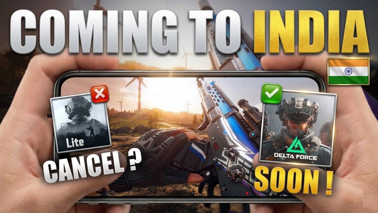ARENA BREAKOUT INDIA CANCEL ❌ DELTA FORCE MOBILE COMING SOON 🇮🇳