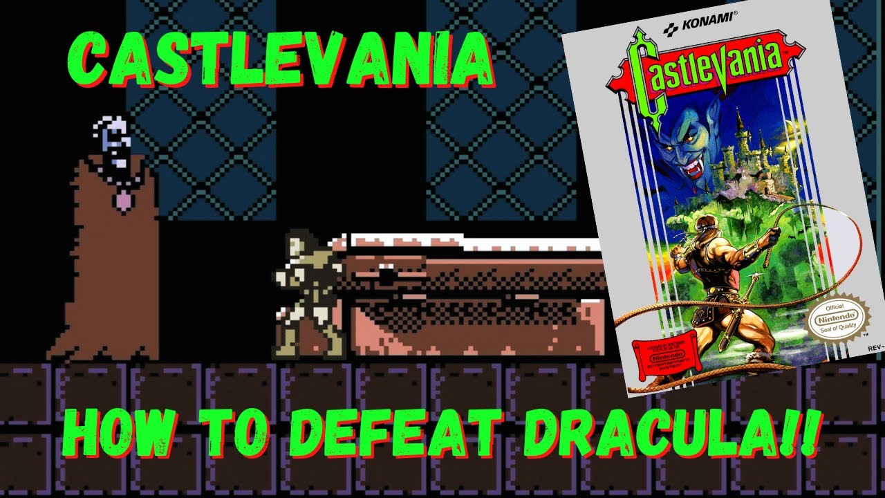Castlevania - NES - How to Beat Dracula!
