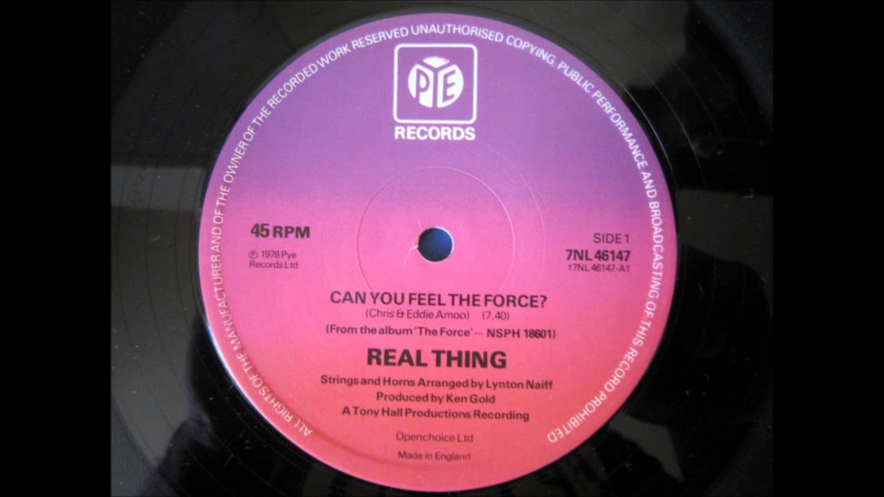 Real Thing - Can You Feel The Force