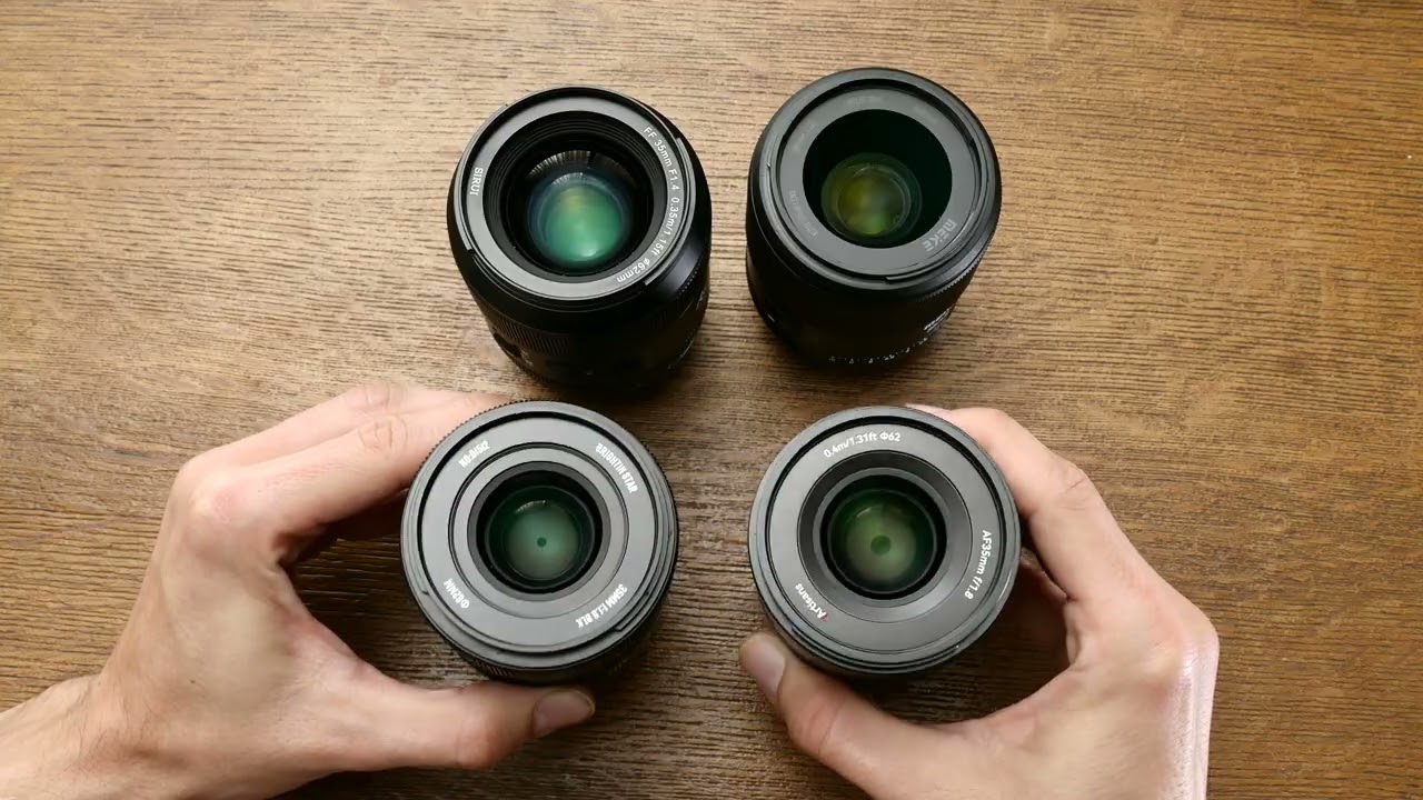 Про Sirui 35/1.4 Aurora, Brightin Star 35/1.8, 7Artisans 35/1.8, Meike 35/1.8 PRO