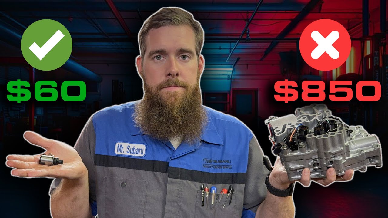 Subaru CVTs! A Vastly Cheaper Repair Option For The Dreaded Valve Body Solenoid Failure?! YES!