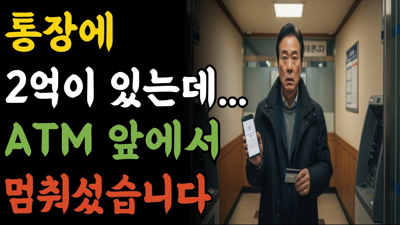 통장에 돈이 있는데도… 왜 매달 숨이 막혔을까요?