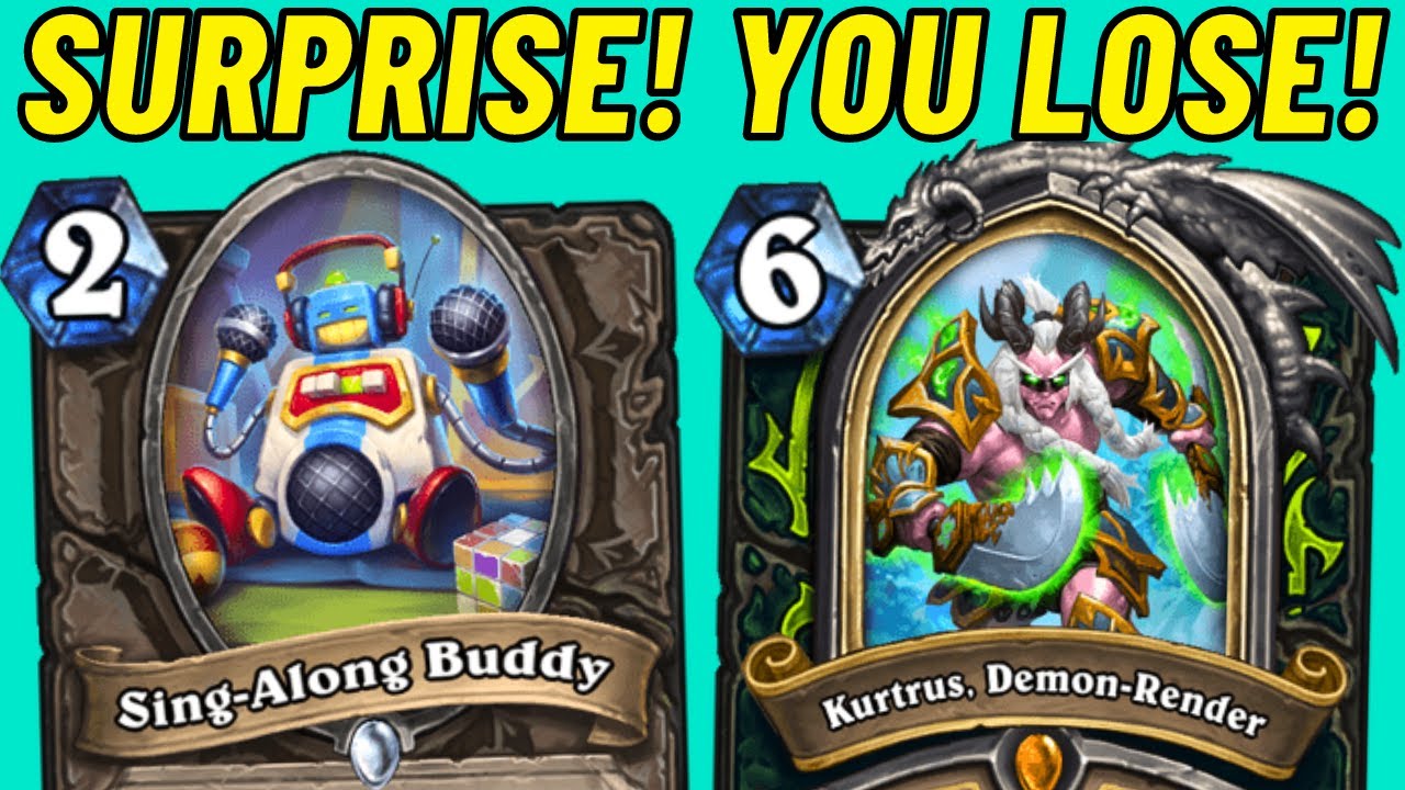 They Will NEVER See it Coming!!! Sing-Along Buddy Combo!