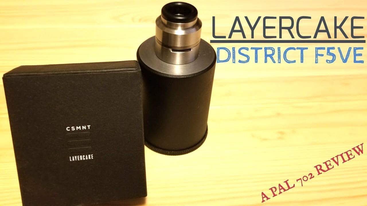 LAYERCAKE RDA BY DISTRICT F5VE ~  DUAL 24MM 