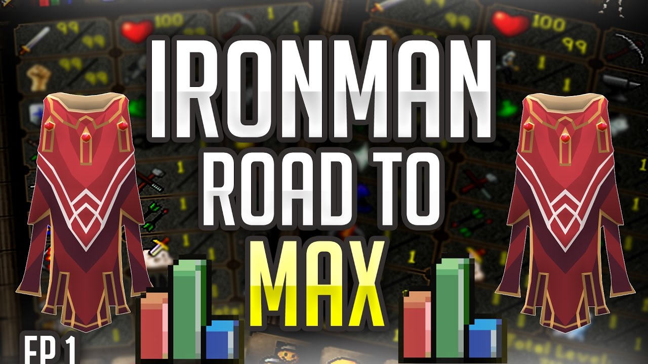 BRAND NEW RSPS | CRUX | ROAD TO MAX EPISODE 1 ~ IRONMAN