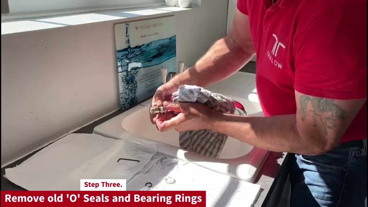Triflow Concept How to Change a spout seal kit