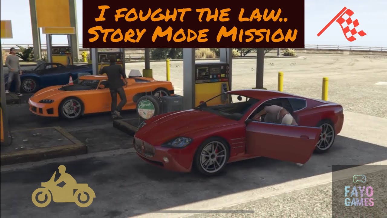 GTA 5 - I fought the law... (Story Mode Mission)
