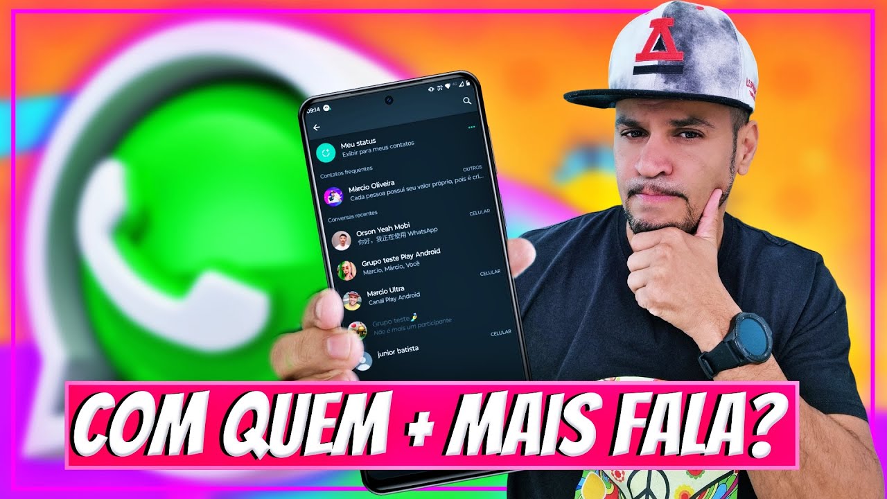 WHATSAPP Como descobrir com quem a pessoa mais conversa no WhatsApp