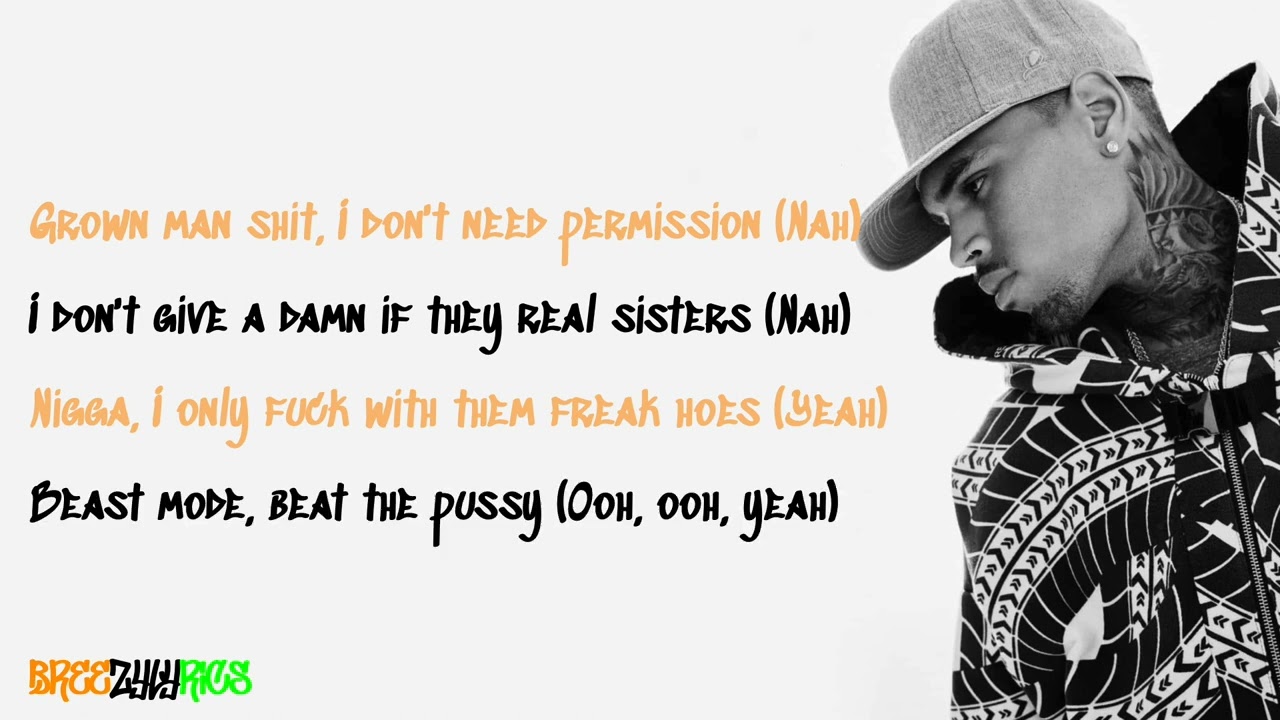 Chris Brown - Partyin' Next Door (feat. Young Blacc) [LYRIC VIDEO]