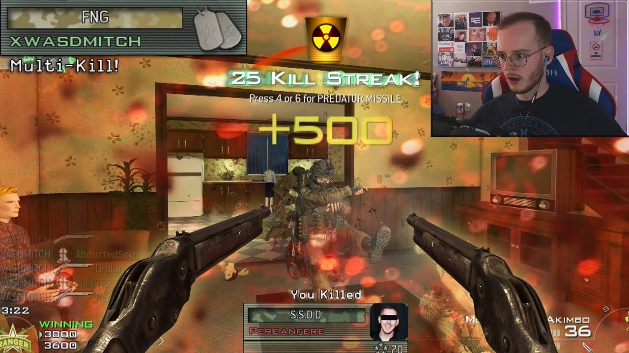 Akimbo Model 1887 Annihilation! (EPIC IW4X MW2 Nukes)