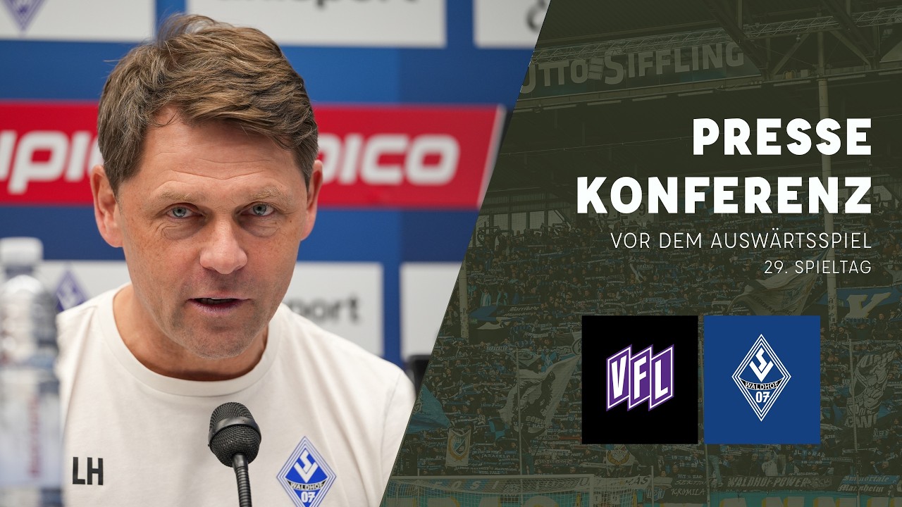 3. Liga | 29. Spieltag | VfL Osnabrück - SV Waldhof  | Pressekonferenz vor dem Spiel