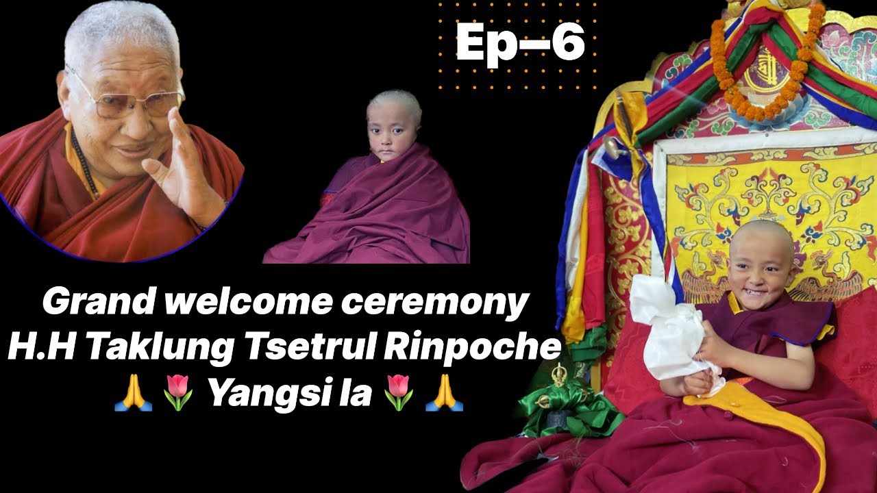 Let’s go to our monastery (H.H Taklung Tsetrul Yangsi rinpoche la Shimla