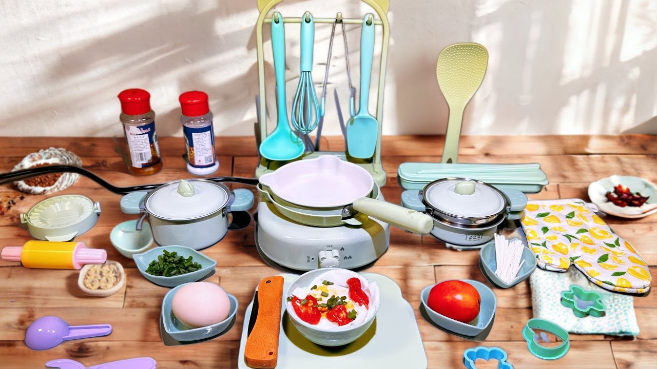This Mini Kitchen Can REALLY Cook! (12-Min Immersive Unboxing & Review) | ASMR