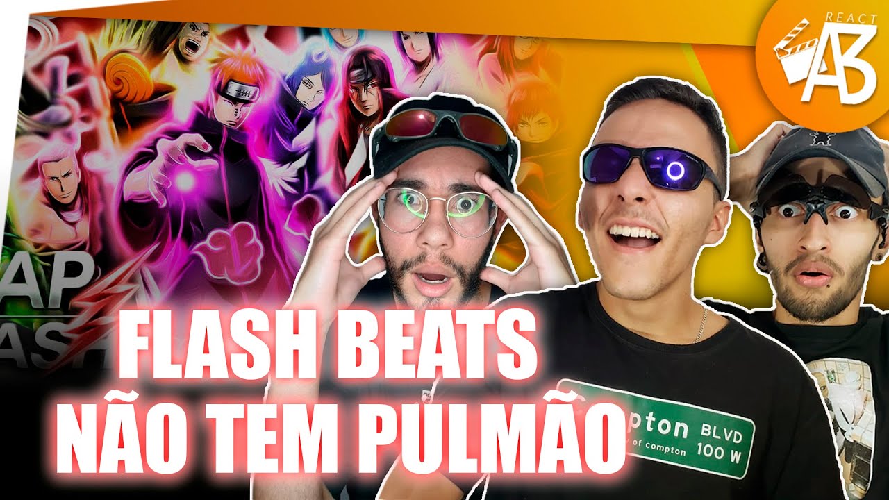 React l SpeedLord - AKATSUKI (Naruto Shippuden) | ESPECIAL 100K | Flash Beats l REACT A 3