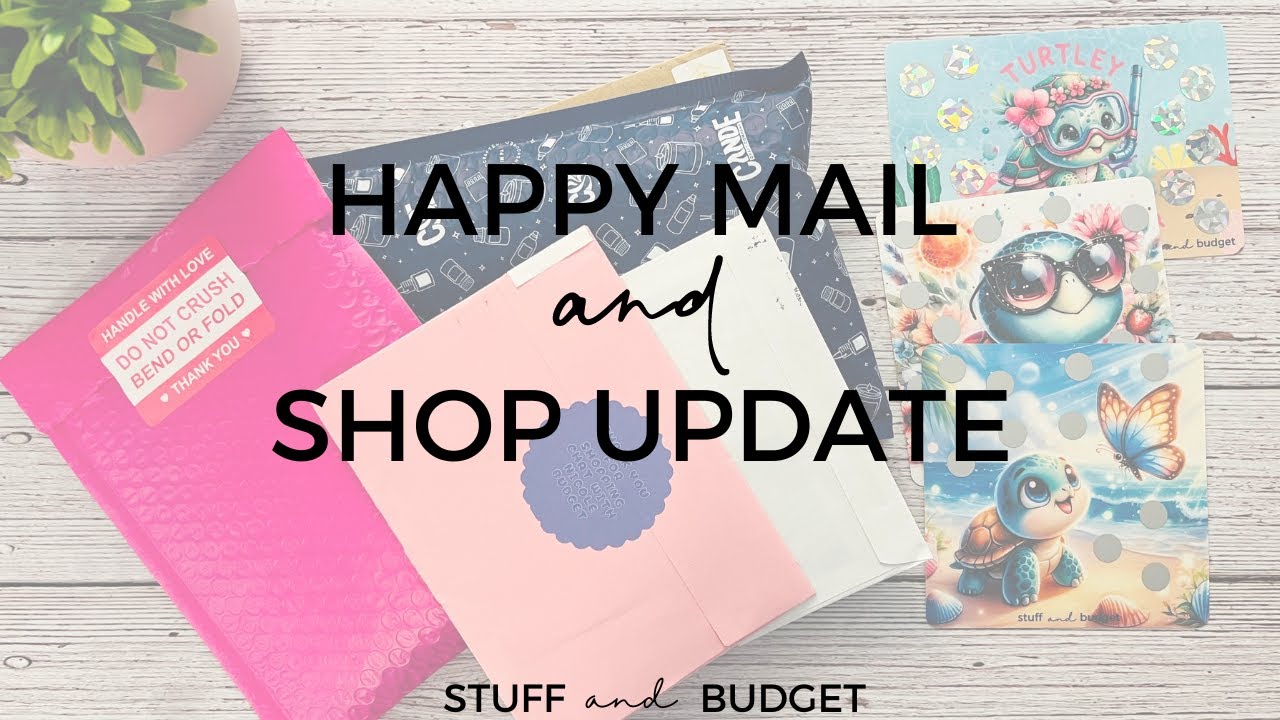 Shop Update and New Items | FUN Happy Mail | Chatty Video! ❤️
