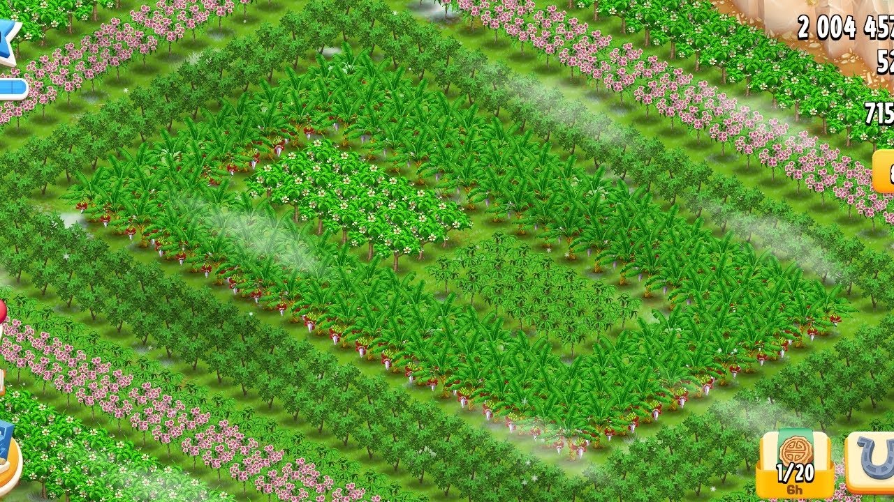 Hay Day  Level 95 |New Farm Tree plantation  game play 