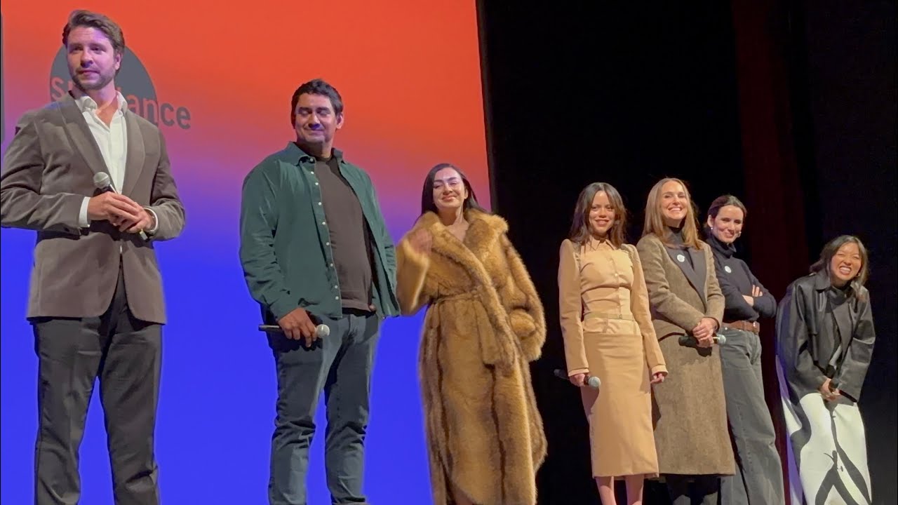 The Gallerist Sundance World Premiere Q&A with Cathy Yan, Natalie Portman, Charli XCX & Jenna Ortega