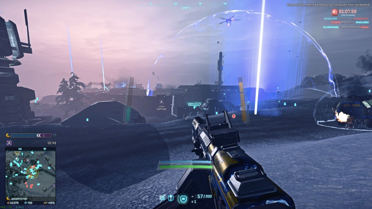 PlanetSide 2 - Esamir advance