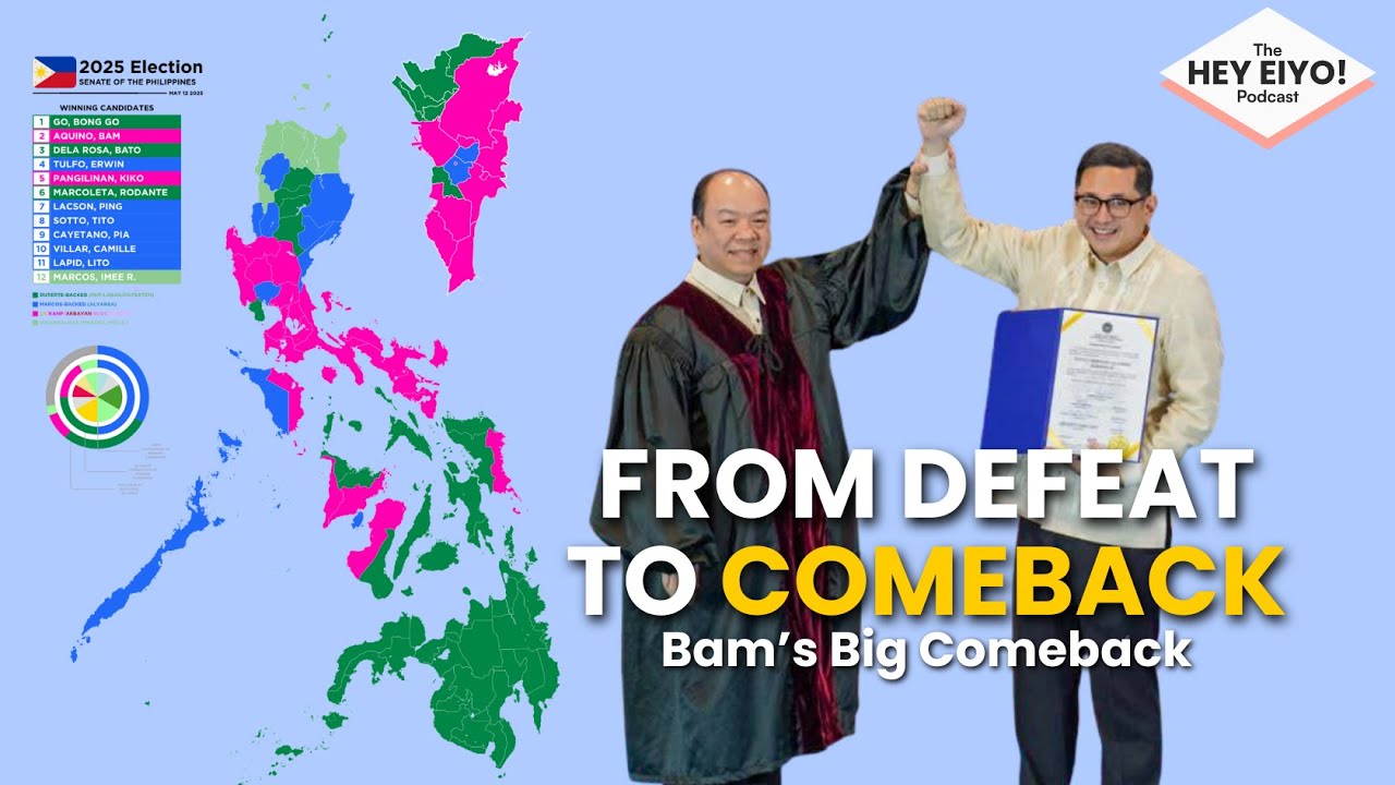 Bam Aquino on His Campaign Battles in 2019–2022–2025 | Hey Eiyo! Podcast