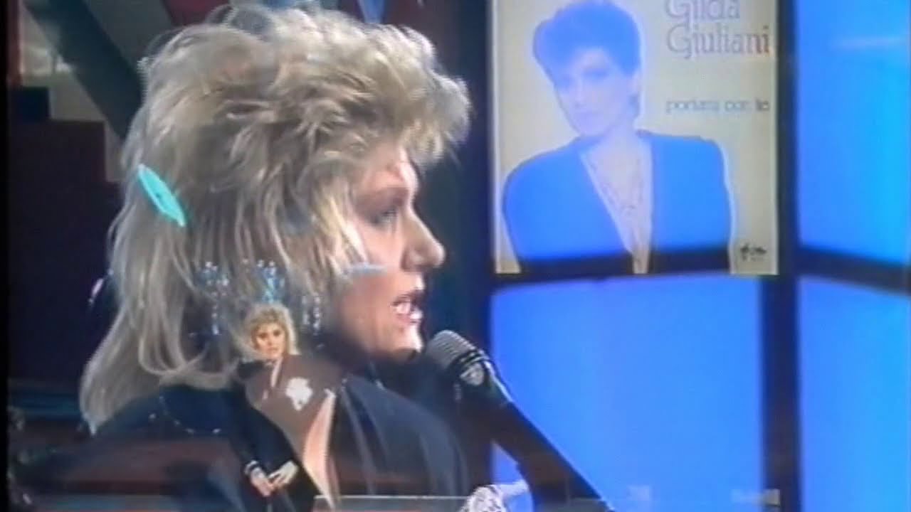 Gilda Giuliani - Io me ne andrei (Aspettando Sanremo 1989)